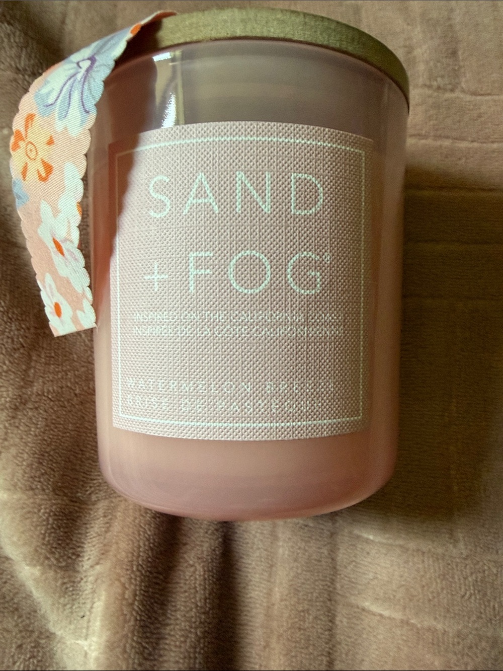 🍉Sand + fog 10oz watermelon breeze candle
